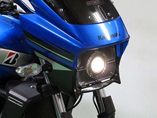 プロテック(PROTEC) LH-3160 LEDプロジェクターヘッドライト 角目ヘッドライト 12ｖ30/30ｗ 6000ｋ ZRX1200ダエグ 63170-60