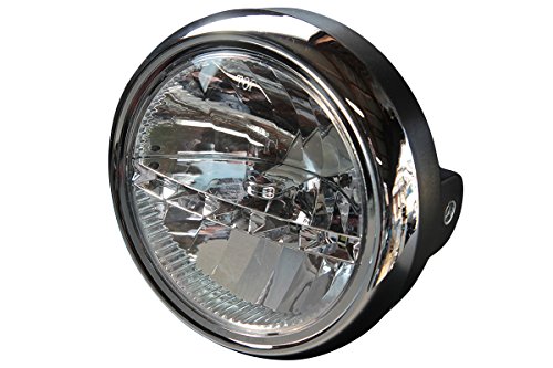 【443】 LEDヘッドライトAssy マルチリフレクター ブラック HLT-LED02 HLT-LED02