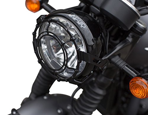 SW-MOTECH: ヘッドライトグリル Black Bonneville T120 (15-)/Thruxton1200 | lps-11-743-10000-b LPS.11.743.10000/B