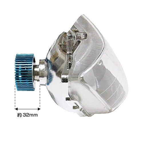 G-Parts バイクLEDヘッドライト H4Hi/Lo PH7 直流交流兼用 15W/8W H6 PH8対応 冷却ファン内臓 取付簡単