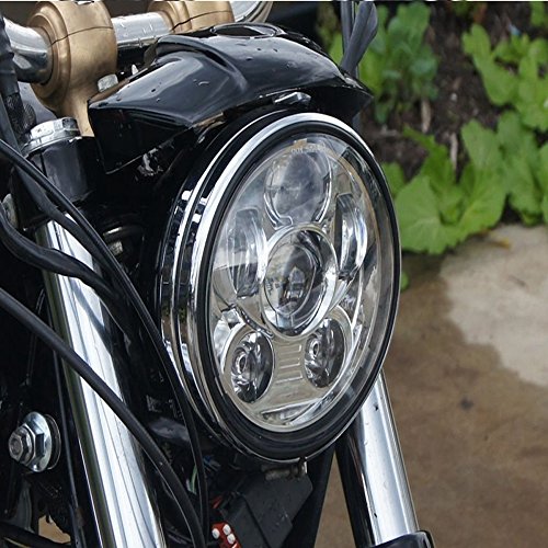 VOSICKY(ボスキー) 7インチ ハーレー オートバイ バイク対応 LED ヘッドライト Hi/Lo プロジェクター 送料無料 一年保証付き
