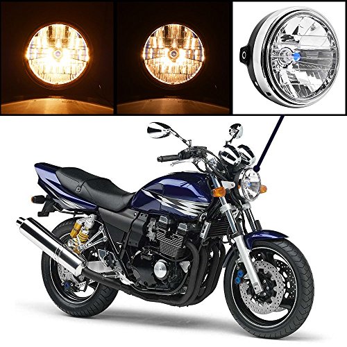 Szmsmyマルチリフレクター ヘッドライト CB400SF ホーネット250 CBX400 VTR250 ジェイド CB250F 汎用