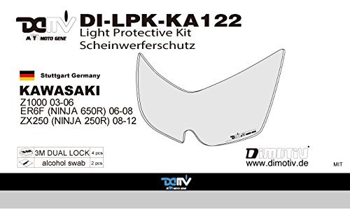 Dimotiv(DMV) ヘッドライトカバー(Light Protective Kit) KAWASAKI Z1000 03-06 DI-LPK-KA122
