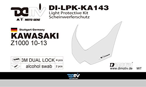 Dimotiv(DMV) ヘッドライトカバー(Light Protective Kit)KAWASAKI Z1000 10-13 DI-LPK-KA143
