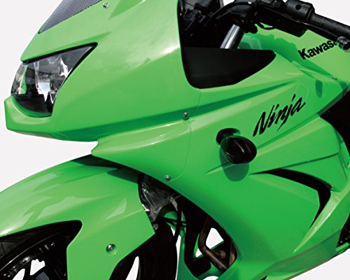 キタコ(KITACO) ウインカーレンズセット(左右1セット) Ninja250R(ニンジャ250R)/DトラッカーX/KLX250 スモーク 807-4771000