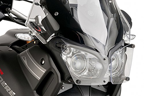 Puig 8417W HEAD LIGHT PROTECTOR【CLEAR】 YAMAHA XT1200Z SUPERTENERE (10-15) プーチ ヘッドライト カバー オートバイ バイク パーツ