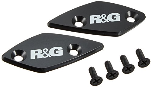 R&G(アールアンドジー) ミラーブランキングプレート ブラック CBR250RR(17-) RG-MBP0026BK
