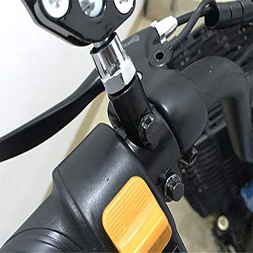ミラーホルダー マウントホルダー アダプター クランプ バイク 自転車 ハンドル 汎用 8mm