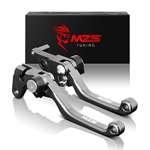 MZS ブレーキ クラッチ ショート レバー 用 ホンダ FTR223 MC34/ SL230 97-04年/ XLR125 98-02年/ XLR200 MD29/ XR230 MOTARD 05-14年/ XLディグリー MD26 MD31 グレー