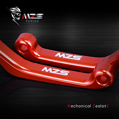 MZS ブレーキ クラッチ ショート レバー 用 スズキ RM85 05-18年/ RM125 RM250 04-08年/ RMX450Z 10-11年 レッド