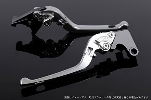 SSK アジャストレバー 3D可倒式 レバー本体カラー:シルバー アジャスターカラー:シルバー CB1000R SC60 CBR1000RR SC57 2004-2007 HO0405241-SR