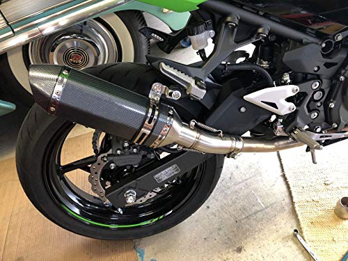 オートバイ スリップオンマフラー バイクサイレンサー そして エキゾーストパイプ 適用川崎 ニンジャKawasaki Ninja400 2018-2019,Z400 2019