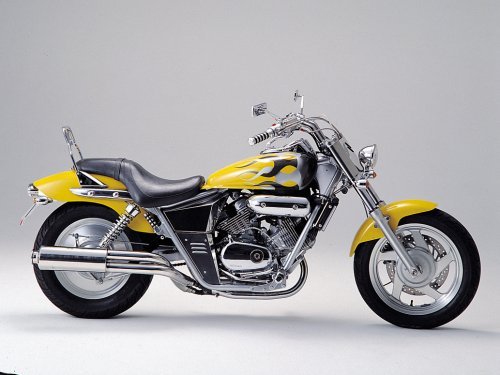 ハリケーン (HURRICANE) バイクマフラー スリップオンタイプ ドラッグマフラー(バージョンZ) マグナ250/S(94-07 MC29) HE1116S