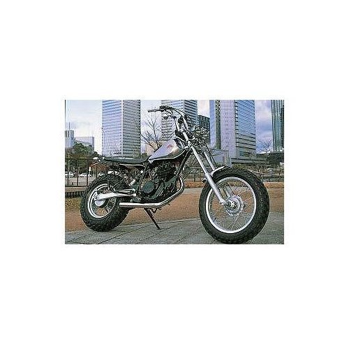 ハリケーン (HURRICANE) バイクマフラー フルエキゾースト ドラッグパイプマフラー TW200 HE1274S