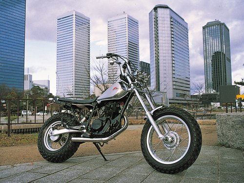 ハリケーン (HURRICANE) バイクマフラー フルエキゾースト ドラッグパイプマフラー TW200 HE1274S