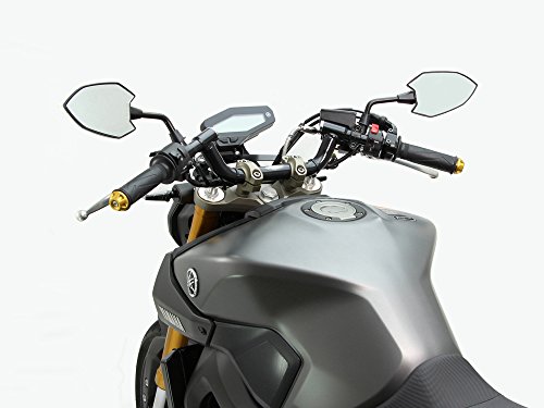 ハリケーン FATコンドル (専用ハンドル) スチール製 ブラック スイッチ穴加工済み XSR900 HB0295B-10