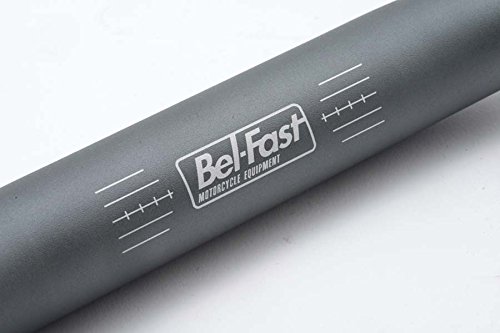 ベルファスト(BelFast) ファットテーパーバー Φ38.1 テーパーハンドル アップタイプ シルバー ハーレーダビッドソン 汎用 BTH-US