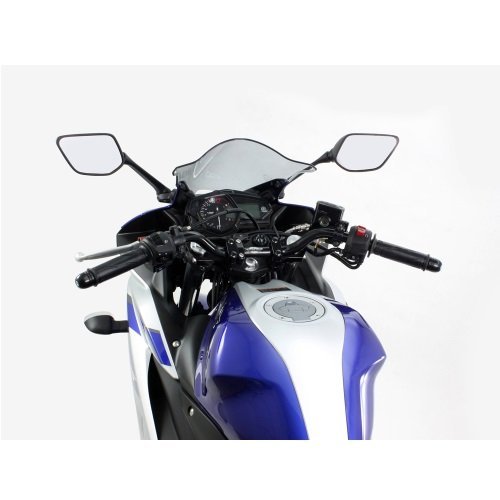 ハリケーン(HURRICANE) バーハンドルキット YZF-R25(ABS無しモデル) BMコンチ2型 ブラック HBK684BS