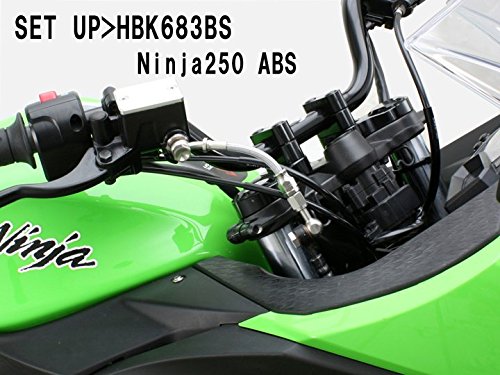 ハリケーン(HURRICANE) バーハンドルキット ヨーロピアン1型 ニンジャ(Ninja)250 ABS '13~'15 ブラック HBK683BS