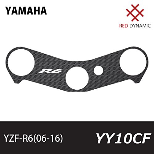 レッドダイナミック(RED DYNAMIC) トップブリッジ プロテクター Carbon Fibre Effect Yzf-R6 06-16 RD-YY10CF