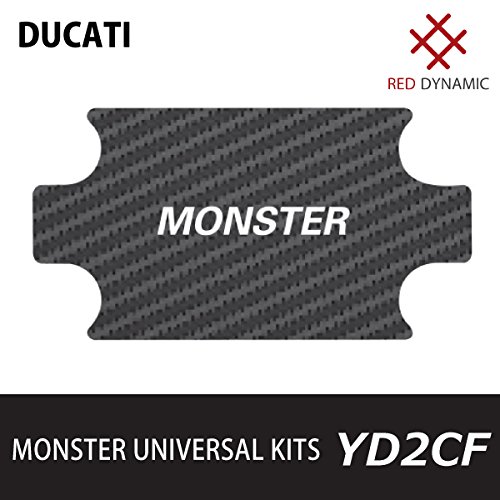 レッドダイナミック(RED DYNAMIC) トップブリッジ プロテクター Carbon Fibre Effect Monster Universal Kits RD-YD2CF