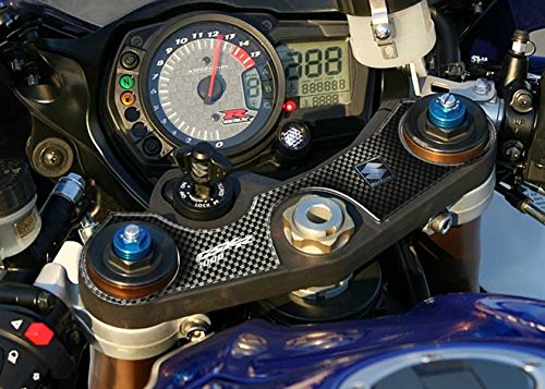 PRINT(プリント) トップブリッジステッカー カーボン柄 GSX-R1000 07-08 PPS-S25P