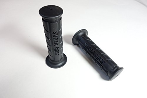 SUPERGRIP（スーパーグリップ） カスタムグリップ ブラック 全長120mm エンド：非貫通 SG250