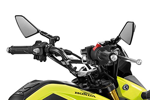 H2C(エイチツーシー) ハンドルバークランプ アルミ グレー GROM(16-17)/MSX125SF(16-17)