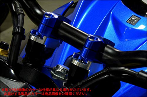 RIDEA ハンドルライザー カラー:ブルー SUZUKI GSX-S750など取付穴ピッチ41mmのテーパーハンドル(Φ28.6)ハンドル用 RI0000345
