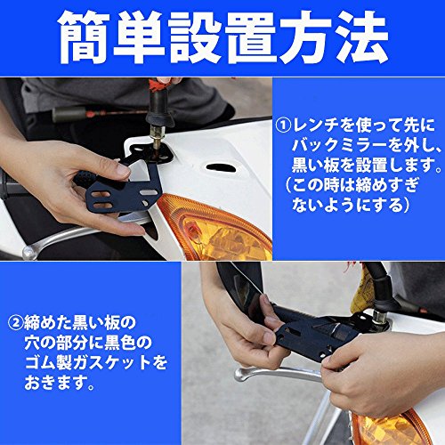 Ladyclare（レディクレア） ナックルガード バイク用 防寒 バイクガード ハンドル スモーク 汎用【正規品】