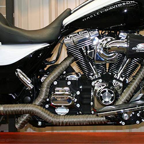 耐熱布幅5CM*5自動車やバイクのマフラー玄武岩繊維製耐熱-260-980℃サーモバンテージ