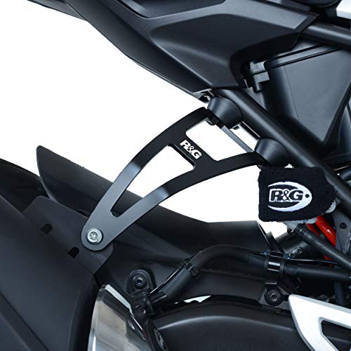 R&G(アールアンドジー) エキゾーストハンガー&Footrest Blanking Plate kit ブラック CB300R(18-) RG-EH0087BKA