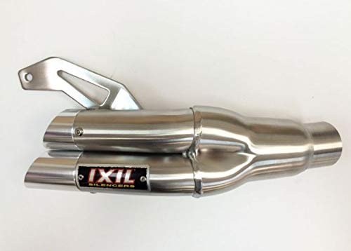 IXIL(イクシル) KAWASAKI ZX10R '08-'10(ZXT00E) L2X デュアル スリップオン マフラー IX-XK7399V