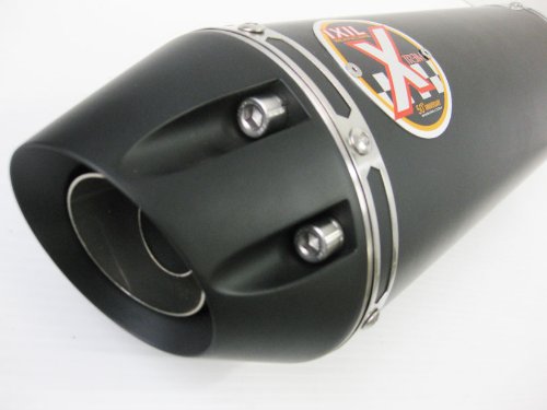 IXILマフラー: OVAL XTREM BLACK for HONDA CBR 250 R (11'-12') MM10-0029