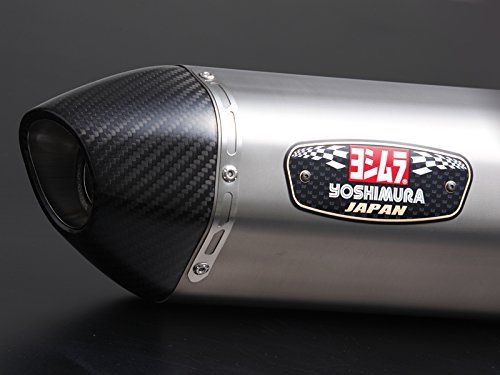 ヨシムラ(YOSHIMURA) スリップオンマフラー R-77S サイクロン カーボンエンド 政府認証 EXPORT SPEC STC [エキパイ]ステンレス/[サイレンサーカバー]チタン GSX250R(17) 110-139-5W80