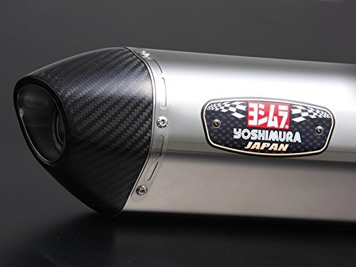 ヨシムラ(YOSHIMURA) スリップオンマフラー R-77S サイクロン カーボンエンド 政府認証 EXPORT SPEC SSC [エキパイ]ステンレス/[サイレンサーカバー]ステンレス GSX250R(17) 110-139-5W50