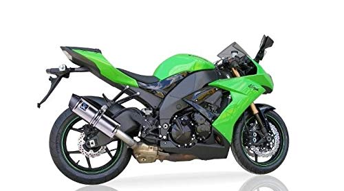 IXIL(イクシル) KAWASAKI ZX10R '08-'10(ZXT00E) SOVE オーバル スリップオン マフラー IX-OK7199VSE