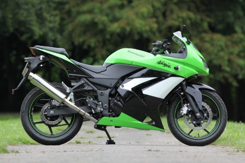 アールピーエム(RPM) スリップオンマフラー 80D-RAPTOR ステンレスサイレンサーカバー Ninja250R(EX250K) ニンジャ 6502D