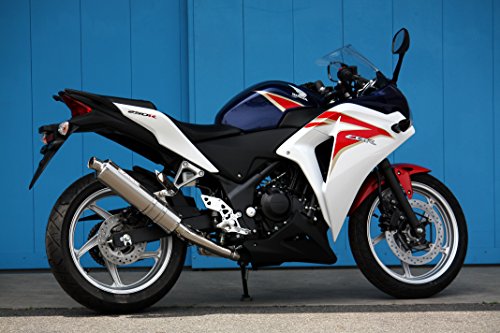 モリワキ(MORIWAKI) スリップオンマフラー ZERO SS WT(ホワイトチタン) CBR250R (11-13) 01810-LJ1G8-00