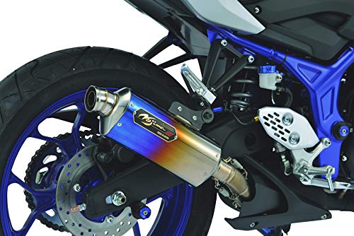 ノジマエンジニアリング(NOJIMA ENGINEERING) マフラー M2チタン スリップオン チタン YZF-R3(15-17)、MT-03(15-17)、YZF-R25(15-18)、MT-25(15-18) NT217SM2B-CLK