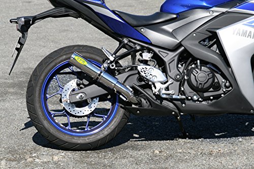 アールピーエム(RPM) スリップオンマフラー RPM ステンレスサイレンサーカバー YZF-R25(RG10J) MT-25 3034