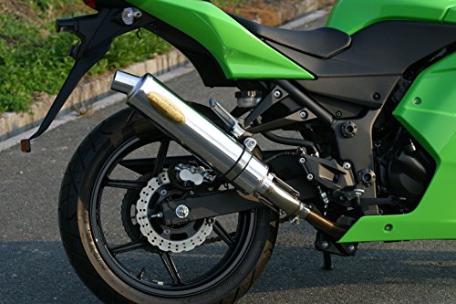 KAWASAKI(カワサキ) Ninja 250R TRエキゾーストシステムスリップオン アルミサイレンサー Φ100X400609-0513