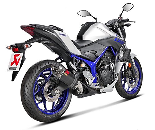 AKRAPOVIC(アクラポヴィッチ) スリップオンマフラー 【JMCA認証仕様】 SLIP ON LINE カーボン YZF-R25 14-17/MT-25 15-17 S-Y2SO13-HAPCJPA