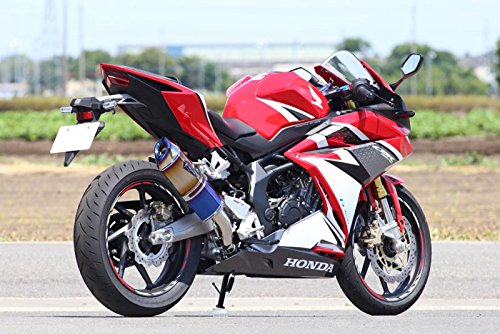 アールズギア ワイバンリアルスペック スリップオンマフラー タイプS チタンDB '17~CBR250RR RH26-03SD