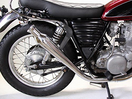 MOTOR ROCK SR400/500用 2%er トランペットマフラー スリップオン アップ(キャブ車) MR-EX153U