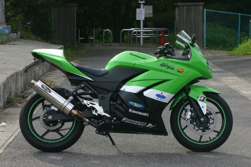 ノジマエンジニアリング(NOJIMA ENGINEERING) マフラー GT-ミドル スリップオン ステンレス Ninja250R(08-12) NMS626SGTM-CLK