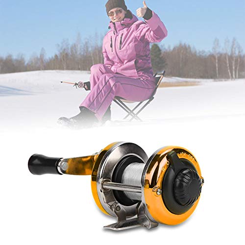 川釣り 氷釣りリール ホイール ミニサイズ 耐腐食 軽量 高強度 超滑らか 2色