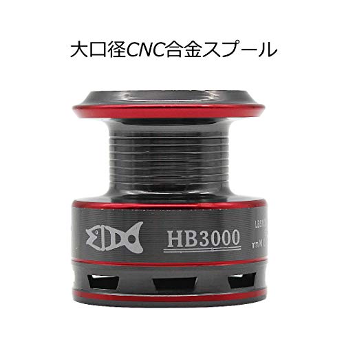 フィスカ（Fisca） スピニングリール ギアー比5.2:1 自重265ｇ 最大ドラグ力8kg HB3000