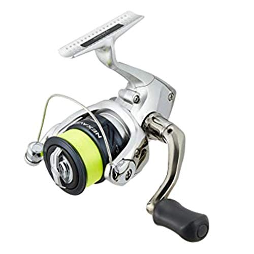 シマノ(SHIMANO) リール スピニングリール 18 ネクサーブ 1000 ナイロン 2号糸付 100m