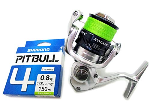 シマノ(SHIMANO) リール スピニングリール ネクサーブ2500S PE付き 0.8号150m 829004